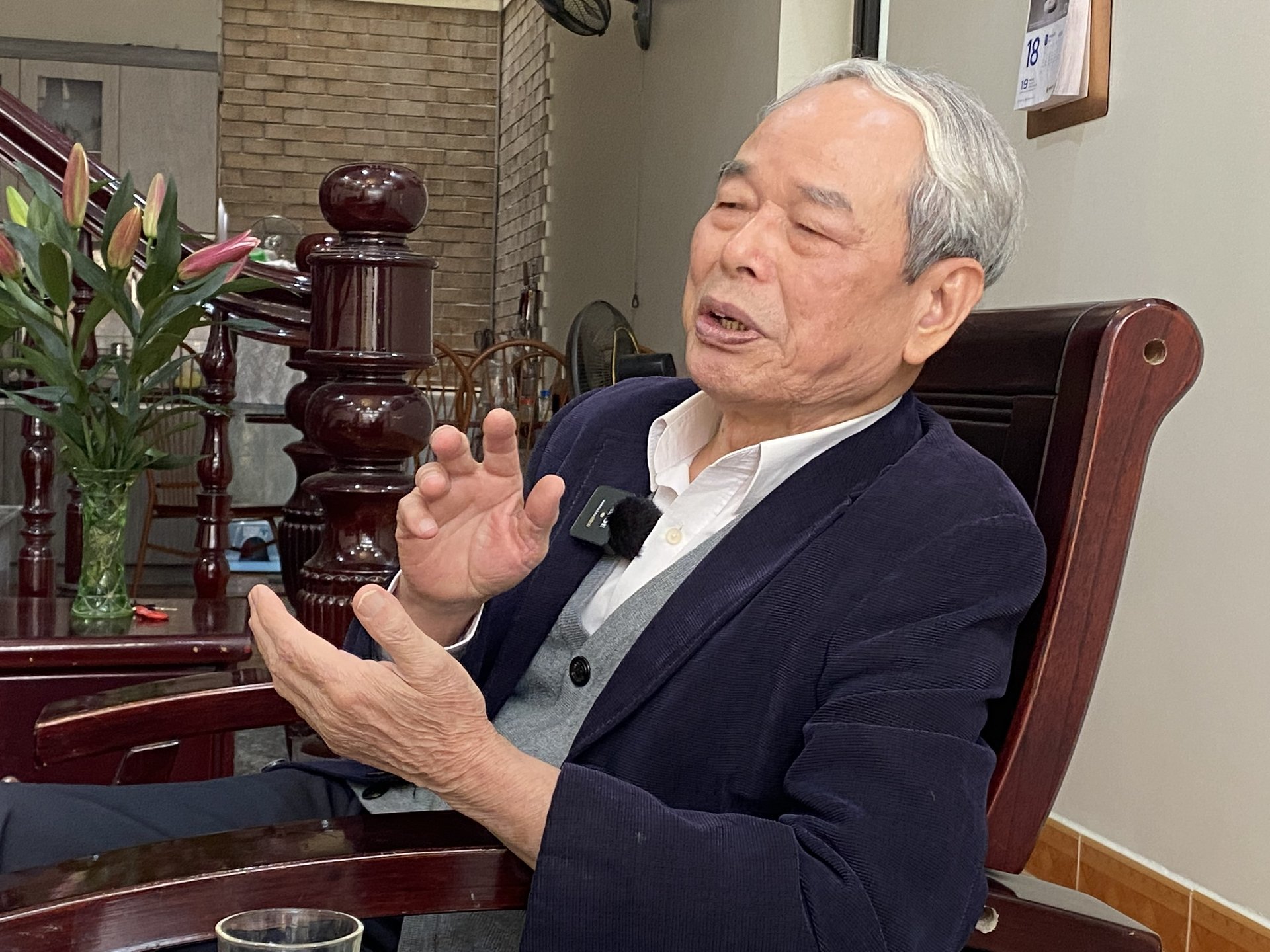 Ông Lê Xuân Khảm, cựu chiến binh