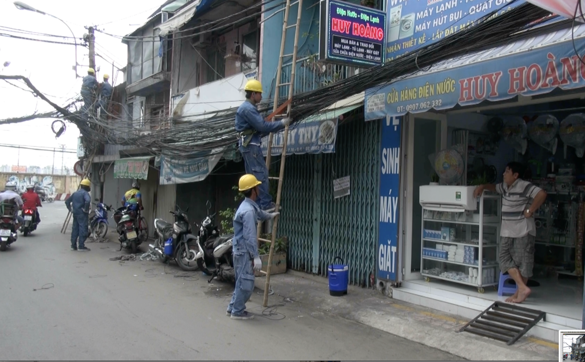 Một trong những dự án quan trọng là công tác ngầm hóa lưới điện kết hợp cáp viễn thông đã được triển khai mạnh mẽ.
