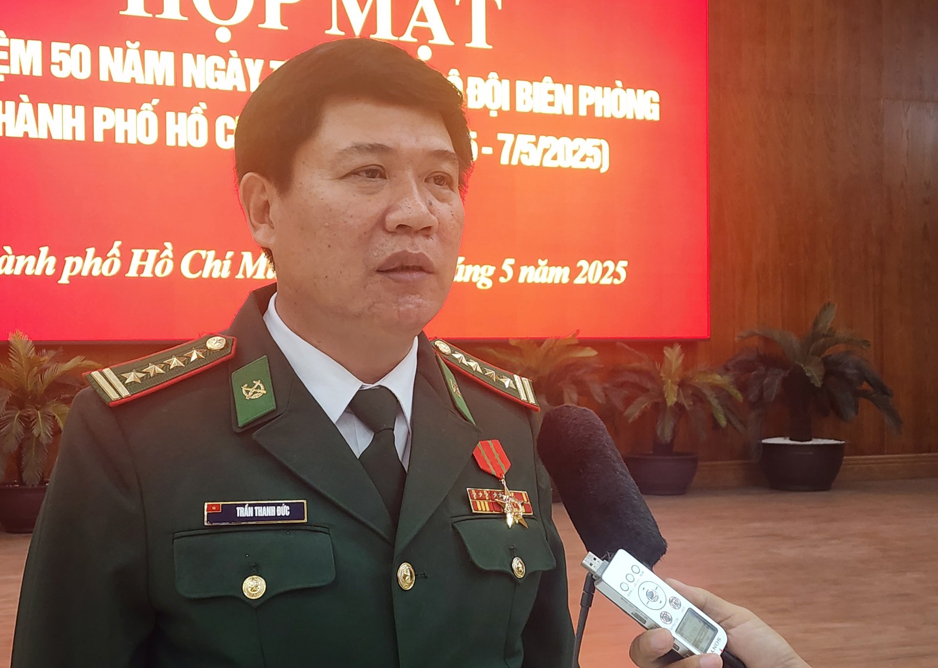 Đại tá Trần Thanh Đức, Thành ủy viên, Phó Bí thư Đảng ủy, Chỉ huy trưởng Bộ đội Biên phòng TP.HCM