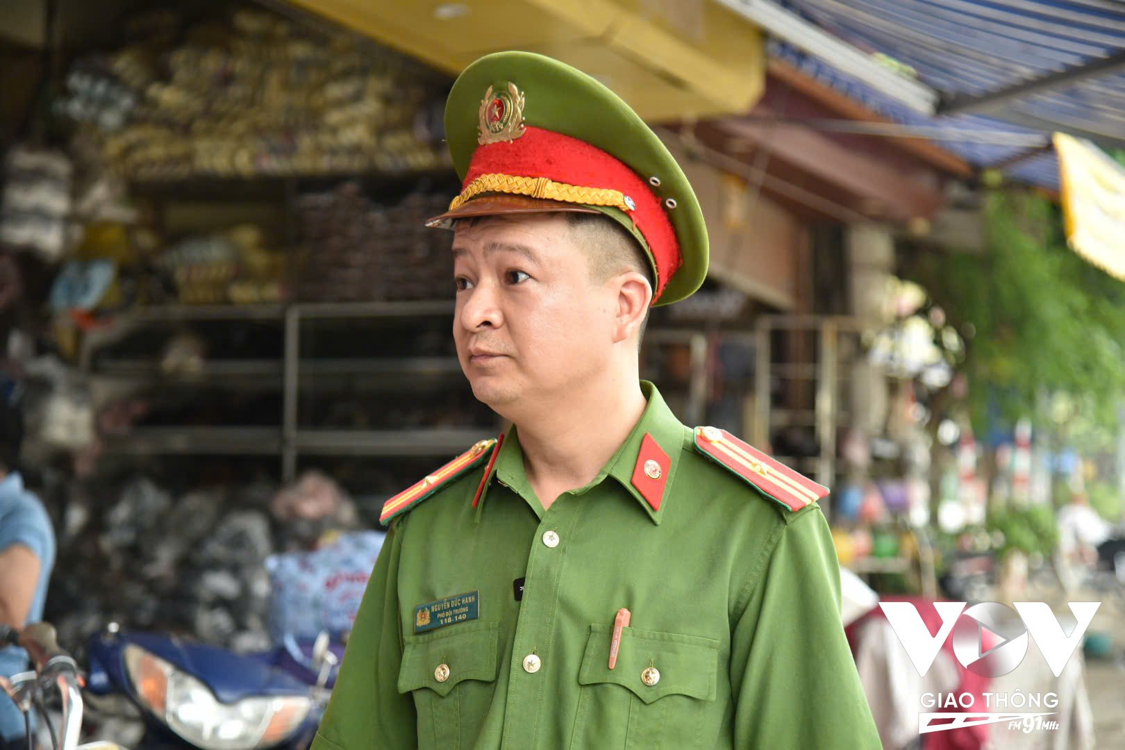Thiếu tá Nguyễn Đức Hạnh – Phó đội trưởng Đội Tham mưu (Phòng Cảnh sát PCCC&CNCH Công an Tp. Hà Nội)