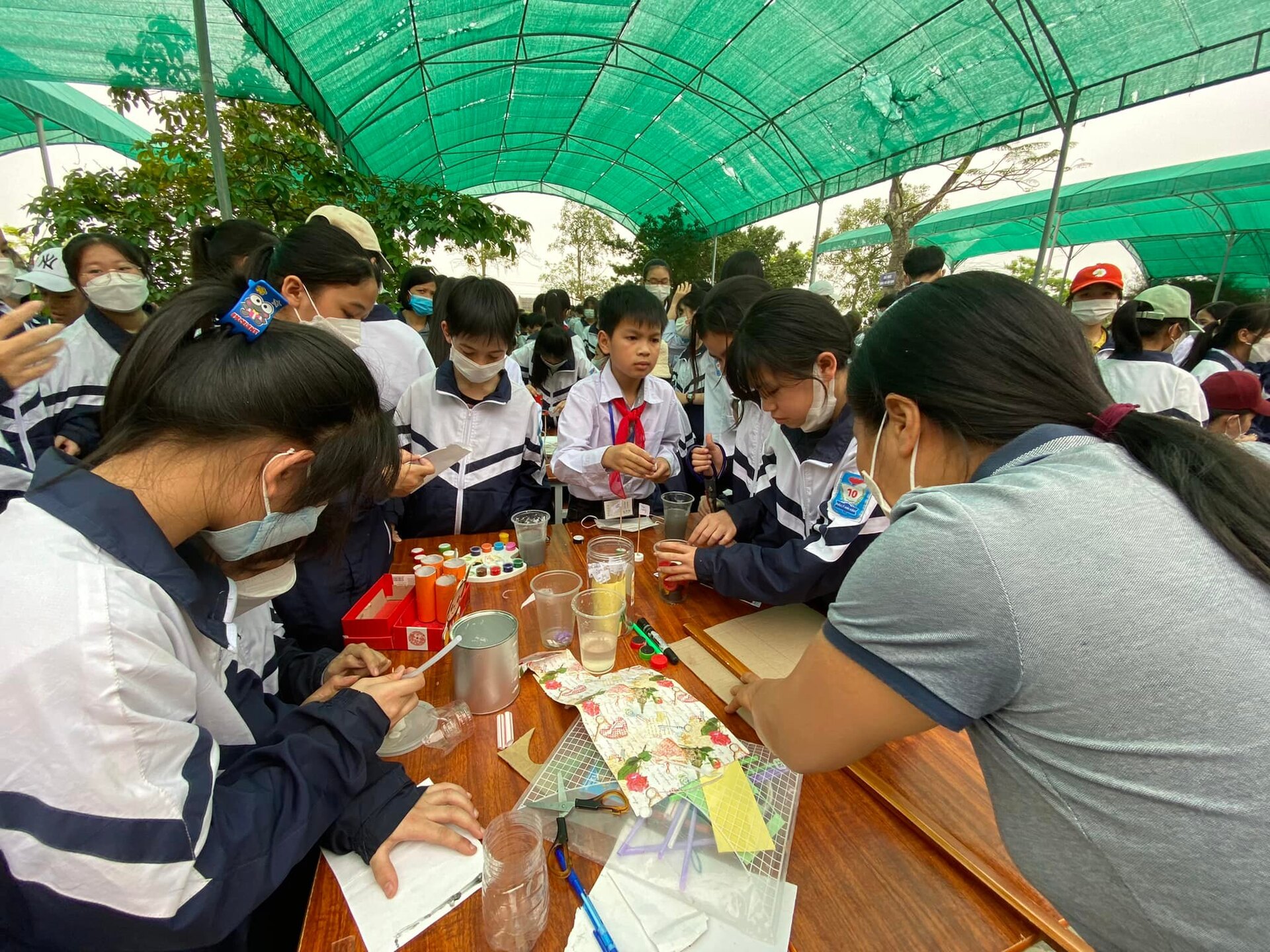 Tập huấn STEM, tái chế cho học sinh