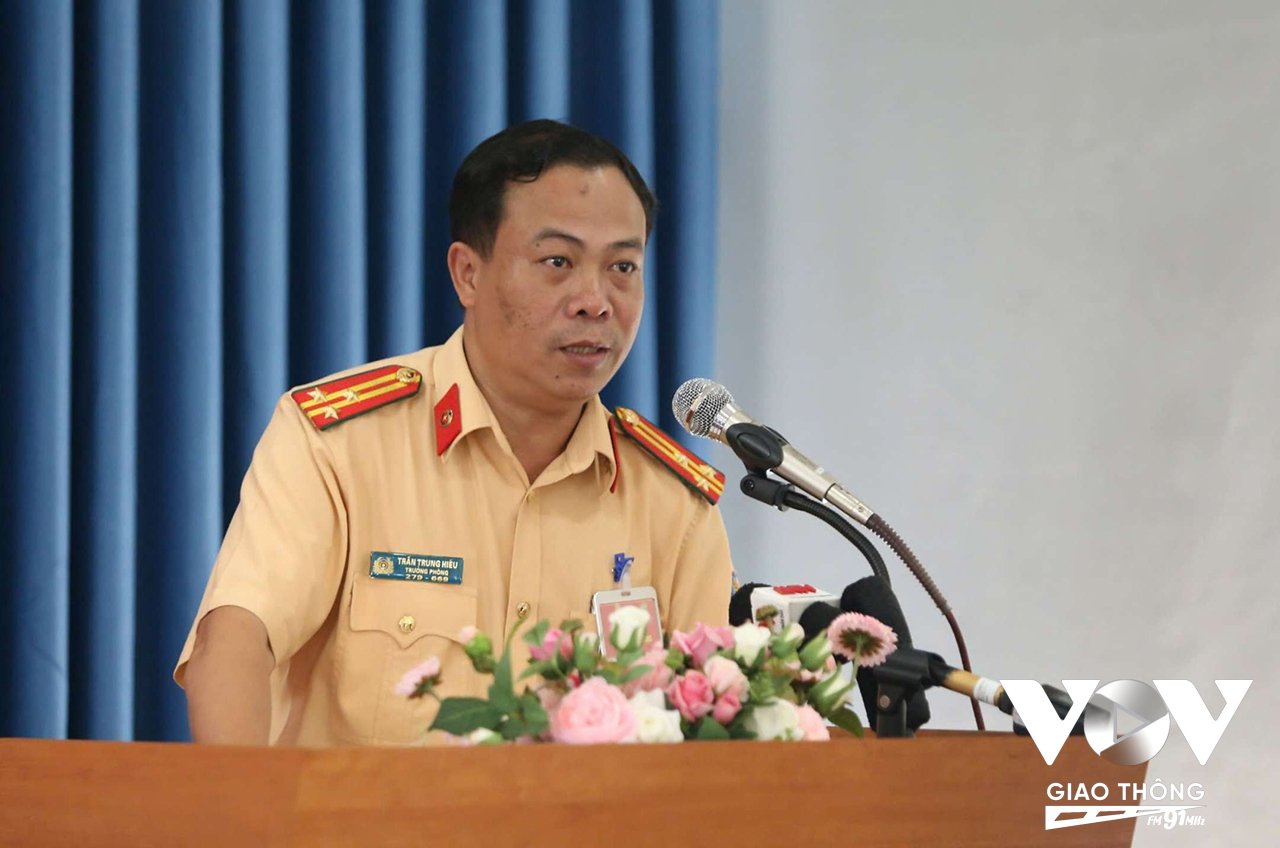 Thượng tá Trần Trung Hiếu – Trưởng phòng CSGT Công an TP. Hồ Chí Minh, Chủ tịch Hội đồng Sát hạch