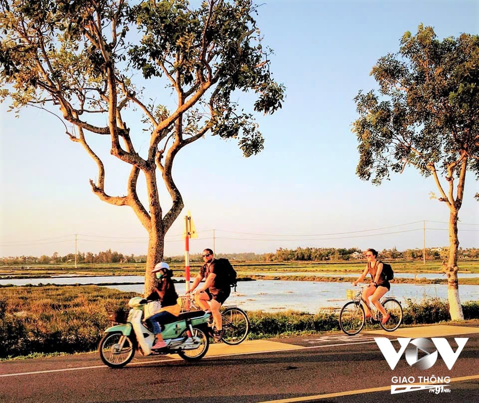 Dự án của Hội An đã được WHO đưa vào làm ví dụ điển hình việc thúc đẩy việc đi bộ và đi xe đạp trong bộ công cụ mà Tổ chức Y tế Thế giới công bố trong tuần này. Nguồn: HealthBridge