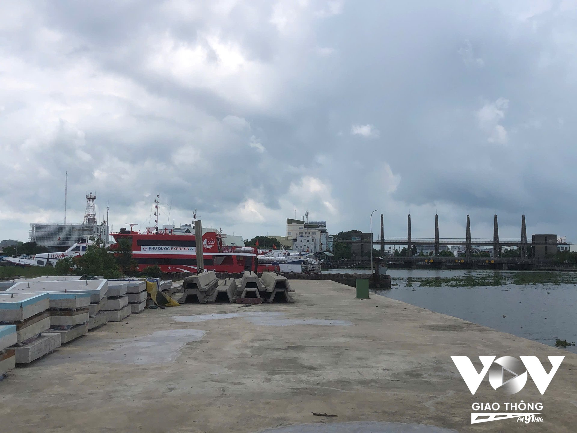 Dự án Cảng hành khách Rạch Giá đã bị chậm tiến độ, không thể hoàn thành theo kế hoạch vào năm 2024.