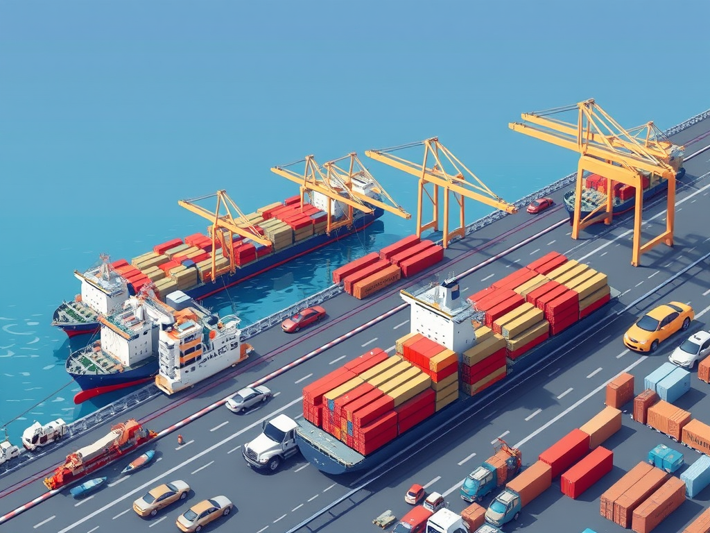 Logistics Việt Nam đang có nhiều tín hiệu tăng trưởng tích cực song cũng còn nhiều thách thức cần tháo gỡ. Ảnh minh hoạ: PoE