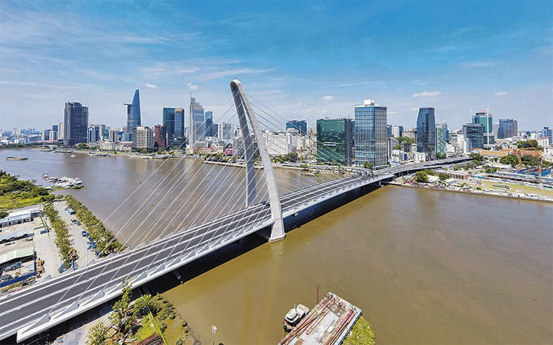 Cầu Ba Son. (Ảnh: Sở GTVT TP.HCM)
