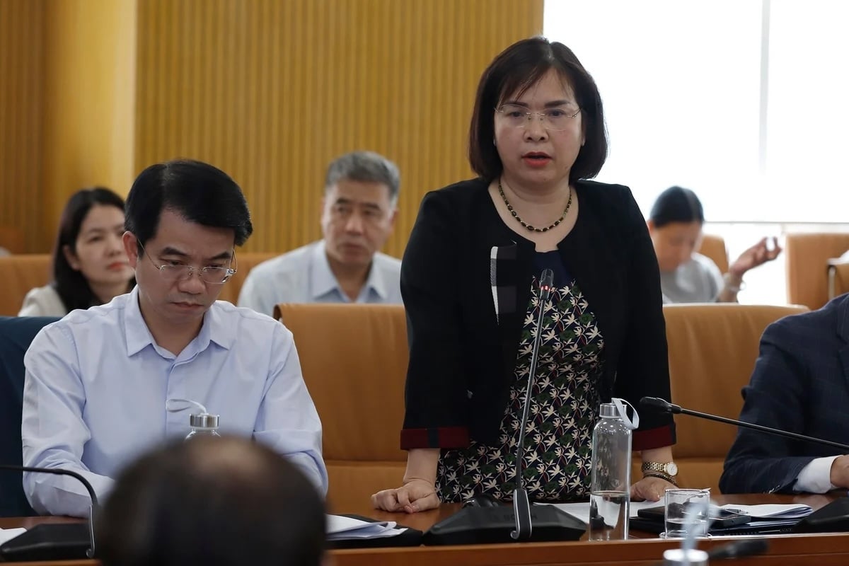Bà Đoàn Thị Thanh Mỹ, Phó Cục trưởng Cục Quản lý Đất đai, Bộ Nông nghiệp và Môi trường