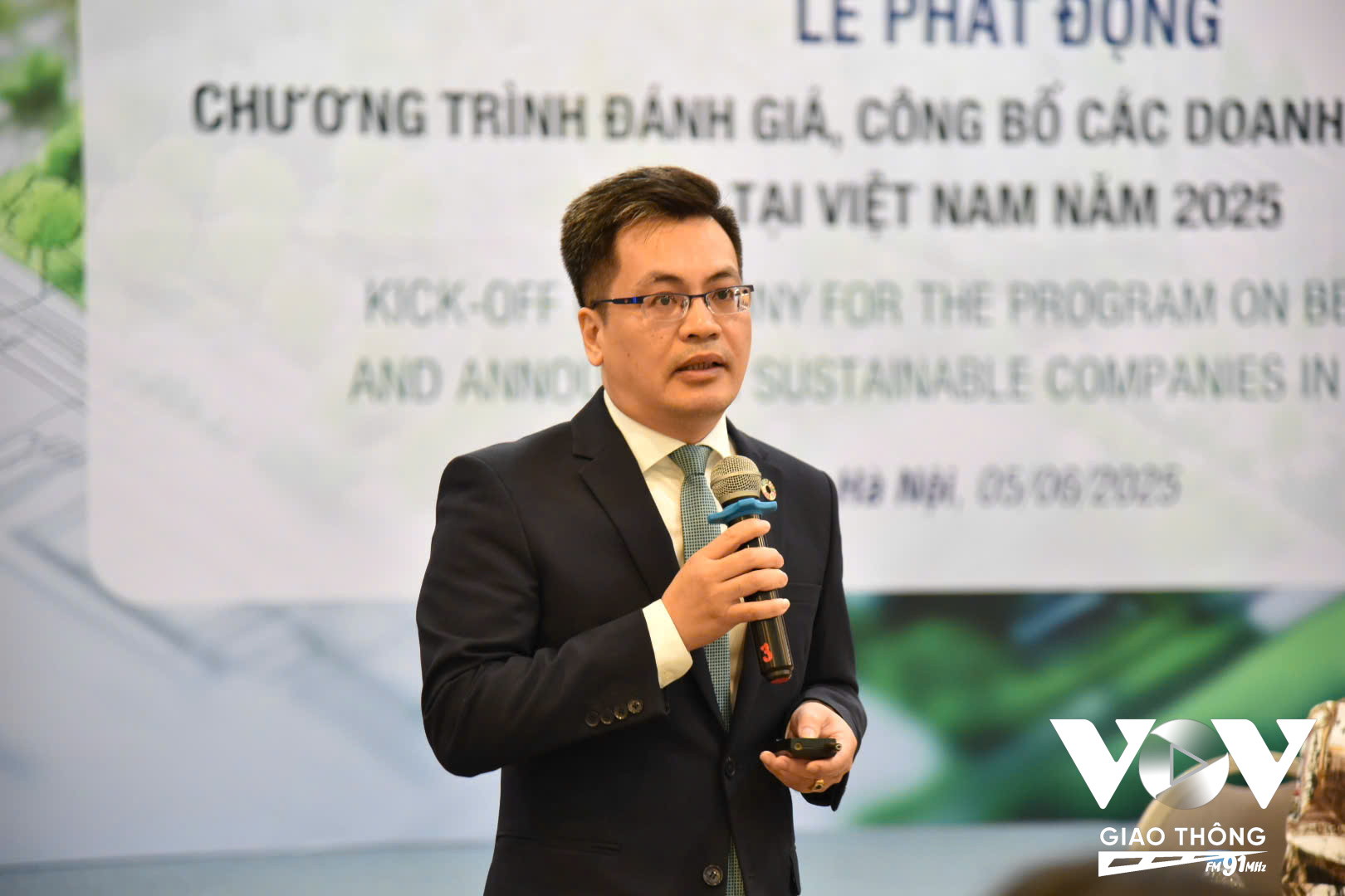 Ông Nguyễn Tiến Huy, Giám đốc Văn phòng Doanh nghiệp vì sự phát triển bền vững (SD4B)