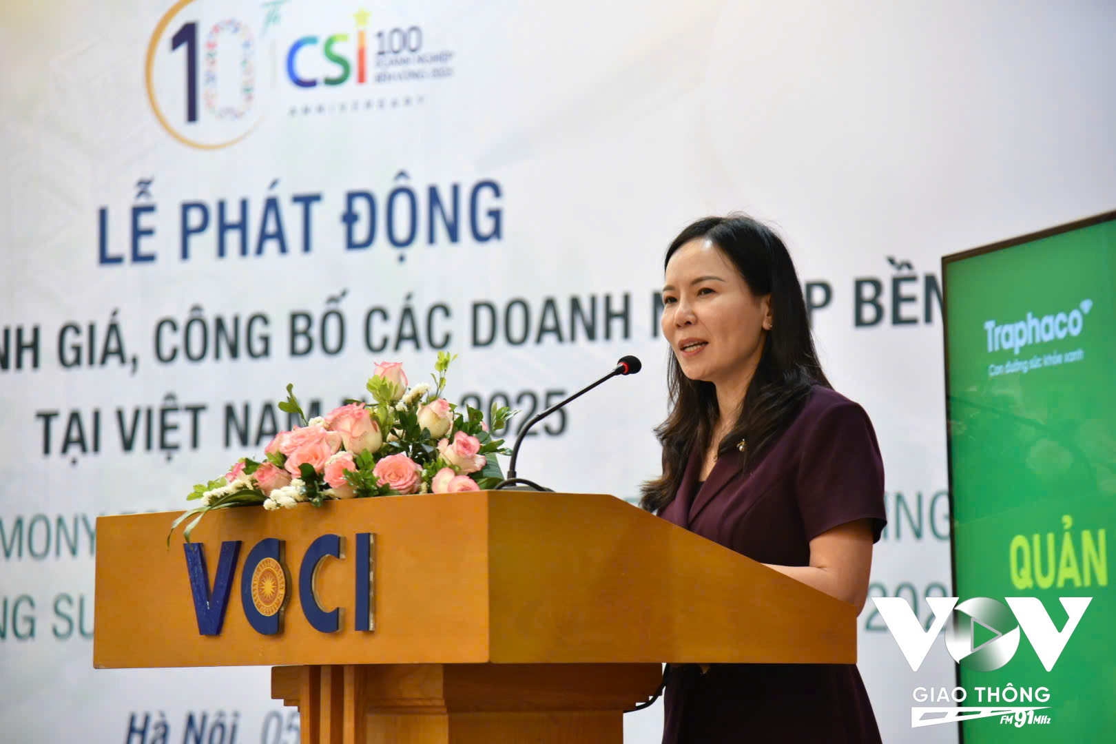 Bà Đào Thúy Hà, Phó Tổng Giám đốc Công ty cổ phần Traphaco