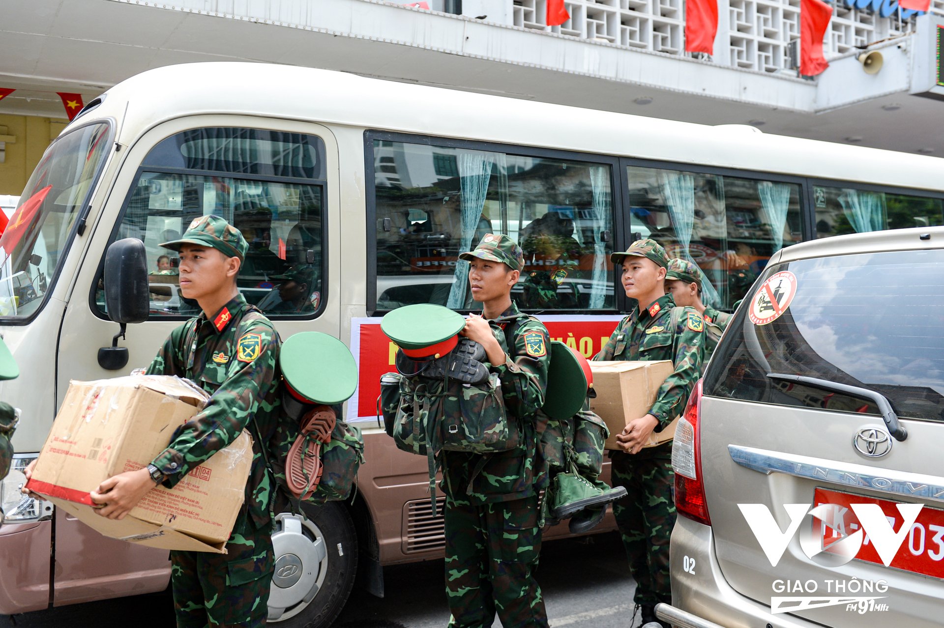Sau khi tới ga Hà Nội, các lực lượng di chuyển về các địa điểm tập kết đã quy định để được bố trí bảo đảm ăn nghỉ, sinh hoạt, sẵn sàng chuẩn bị luyện tập, thực hiện nhiệm vụ.