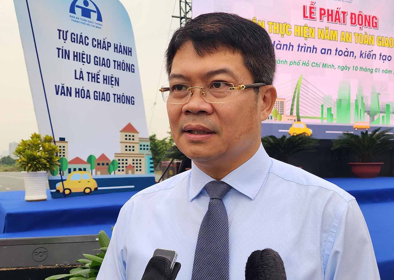 Ông Nguyễn Thành Lợi – PGĐ Sở Xây dựng TP.HCM, nguyên Phó Trưởng ban Chuyên trách Ban An toàn Giao thông TP.HCM