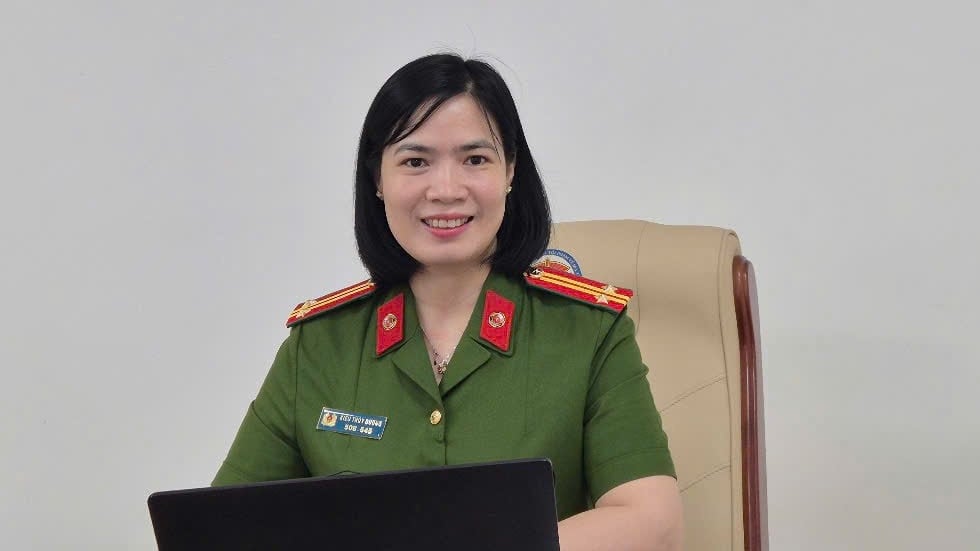 Trung tá Kiều Thùy Dương, Phòng 6, Cục Cảnh sát điều tra tội phạm về ma túy, Bộ Công an, thành viên Tổ biên tập xây dựng dự thảo Luật Phòng chống ma túy sửa đổi
