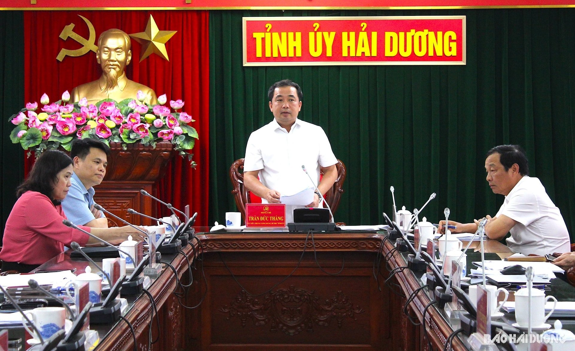 Thường trực Tỉnh ủy Hải Dương yêu cầu thực hiện nghiêm túc, đầy đủ các chỉ đạo của Trung ương về kết thúc hoạt động Đảng bộ tỉnh Hải Dương trước ngày 1/7/2025 (Ảnh tư liệu: Báo Hải Dương)