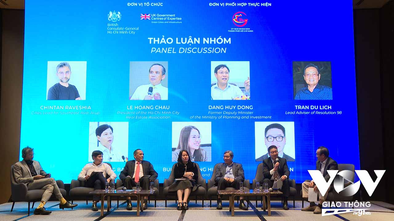 Hội thảo “Giải pháp triển khai mô hình phát triển đô thị theo định hướng giao thông công cộng (TOD) tại TPHCM