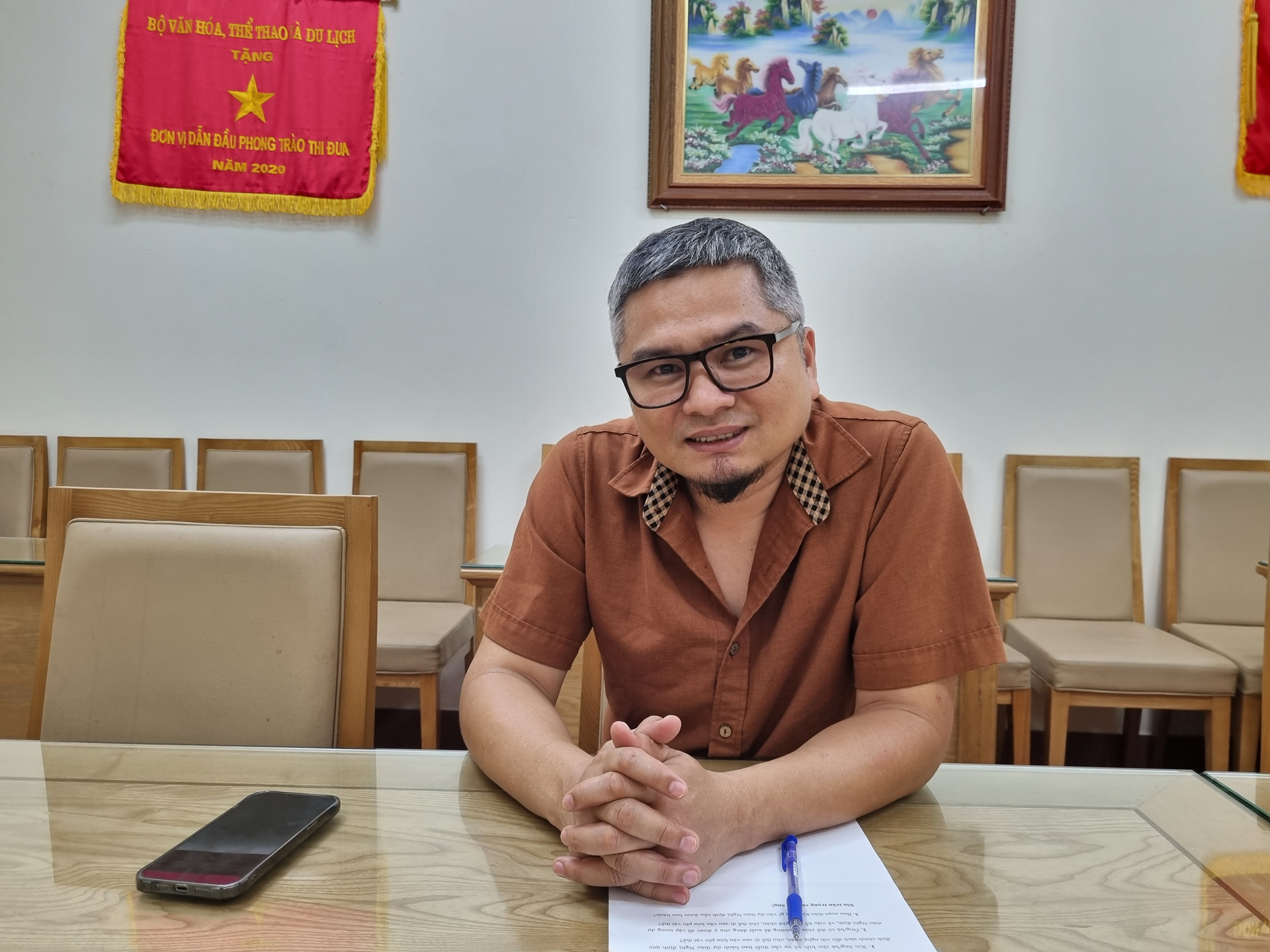 TS. Phạm Cao Quý, Phó trưởng Phòng Quản lý di sản văn hóa phi vật thể, Cục Di sản văn hóa, Bộ Văn hóa, Thể thao và Du lịch - đơn vị chủ trì soạn thảo Nghị định.