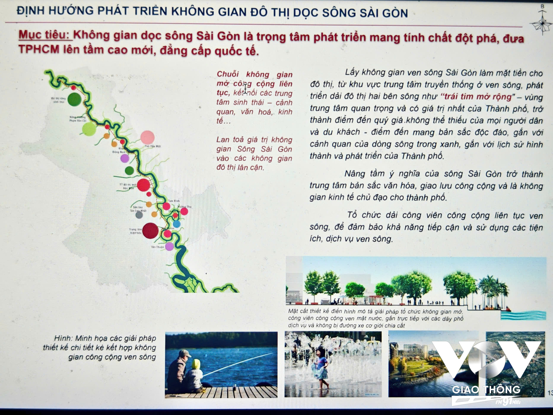 Không gian ven sông Sài Gòn sẽ là “trái tim mở rộng” để TPHCM phát triển trong tương lai