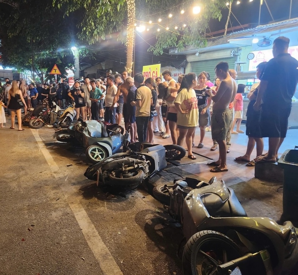 Hiện trường vụ tai nạn