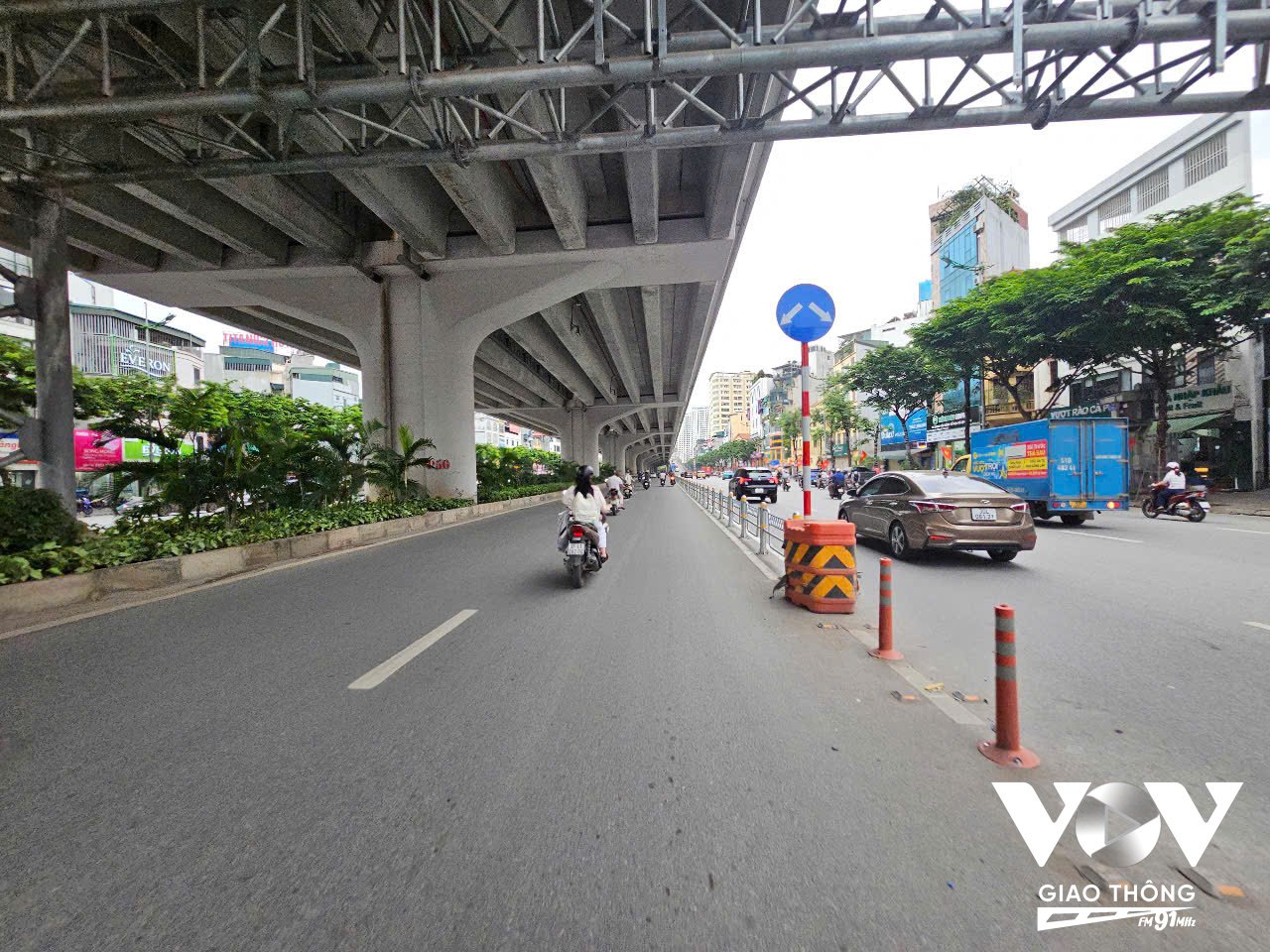 Sau vài ngày còn bỡ ngỡ, đến nay người dân đã dần quen với phương án phân luồng mới