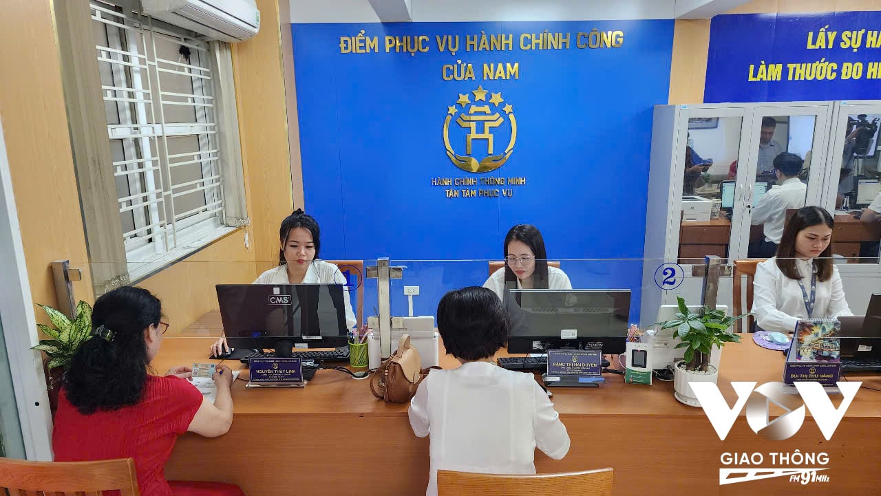 Điểm phục vụ hành chính công phường Cửa Nam