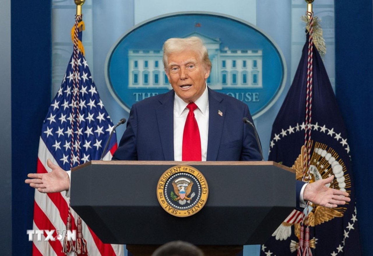 Tổng thống Hoa Kỳ Donald Trump. Ảnh: TTXVN
