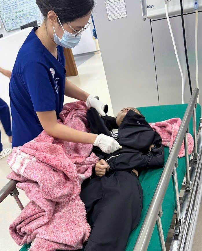 Hiện sức khoẻ nạn nhân đã ổn định.