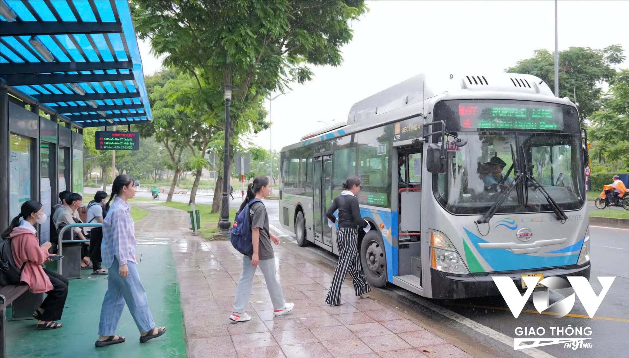 Hoạt động xe buýt tại Bình Dương