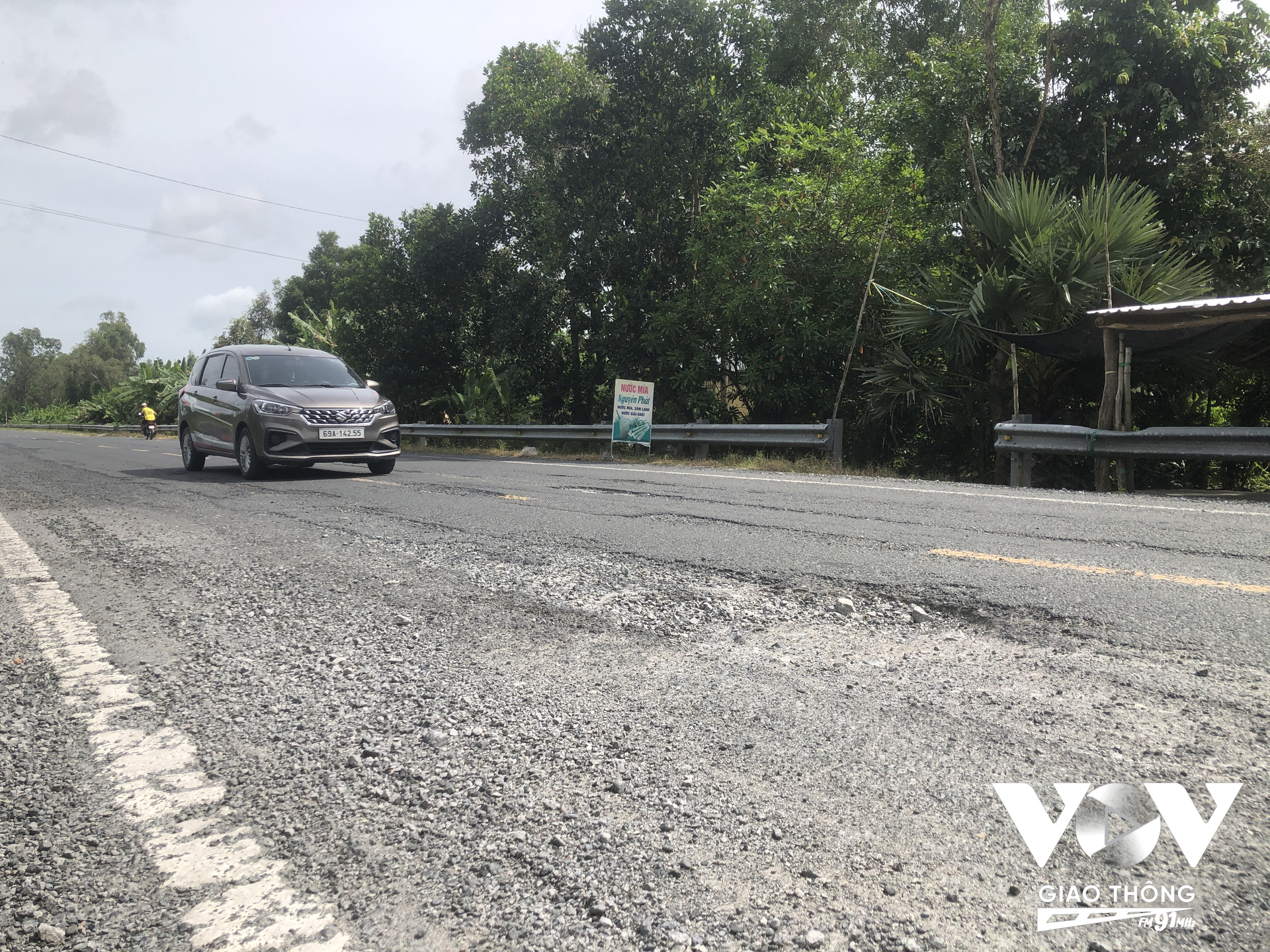 Người dân cho biết đã có nhiều vụ va chạm và tai nạn giao thông xảy ra tại đoạn đường này
