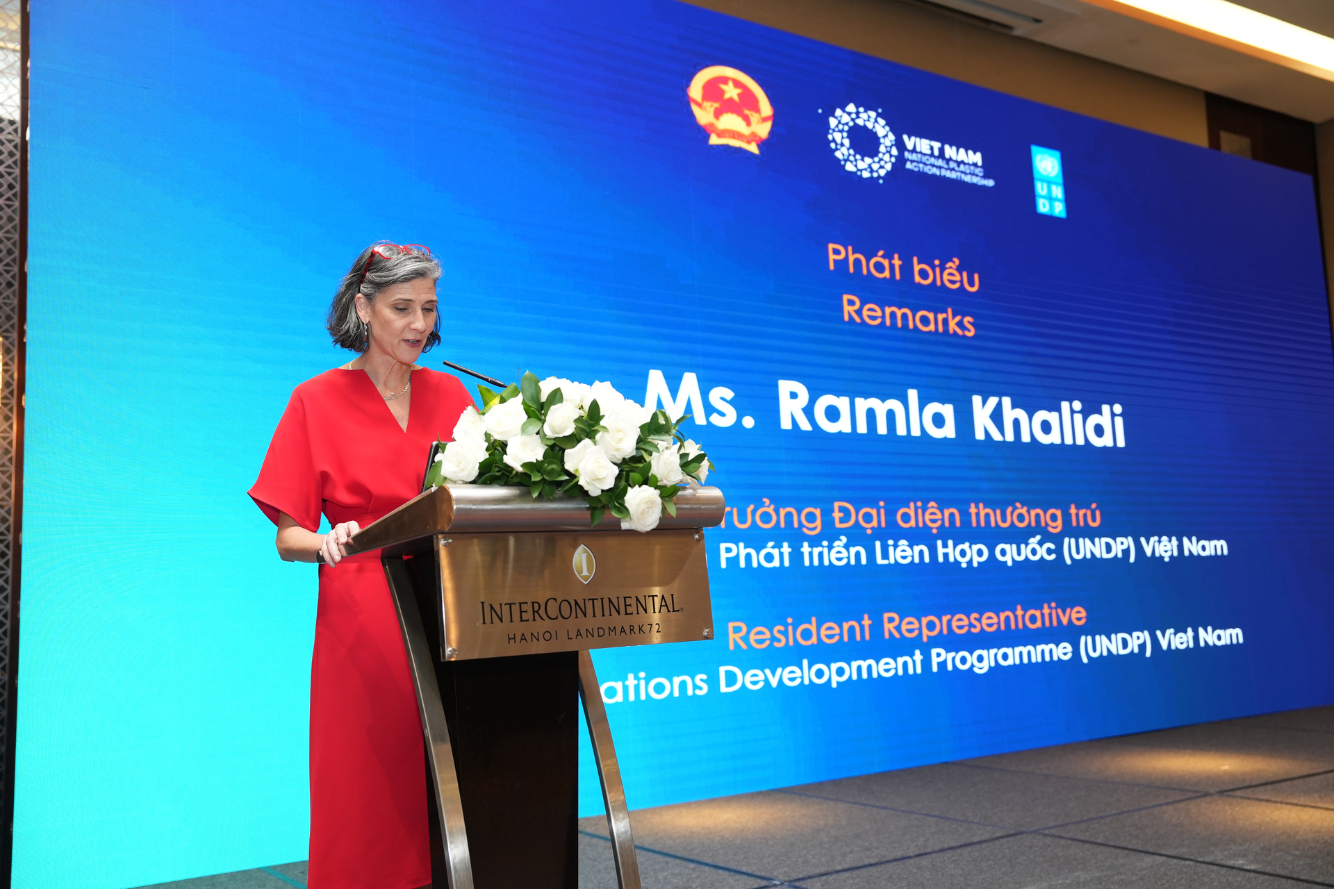 Bà Ramla Khalidi, Trưởng Đại diện thường trú UNDP Việt Nam