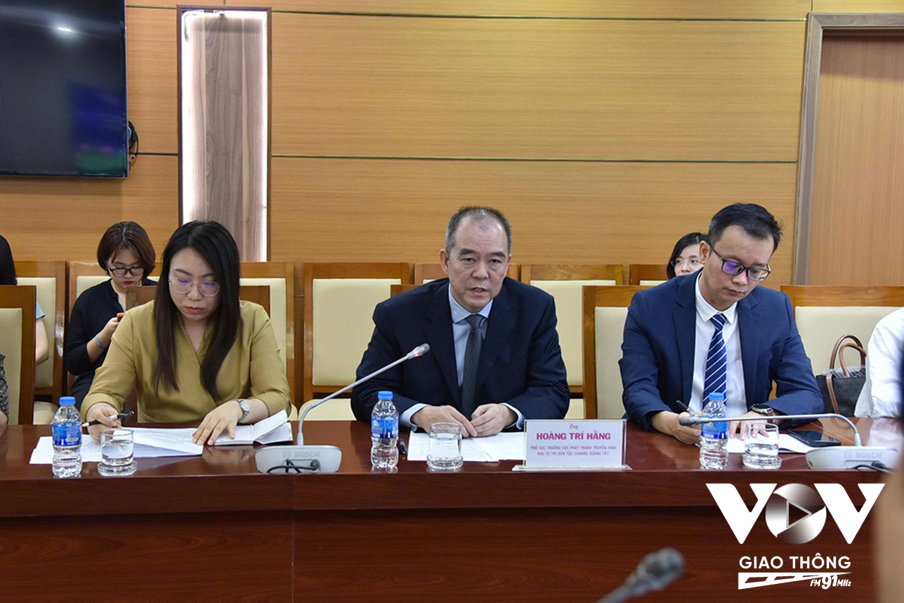 Ông Hoàng Trí Hằng, Phó Cục trưởng Cục Phát thanh – Truyền hình Khu tự trị dân tộc Choang Quảng Tây