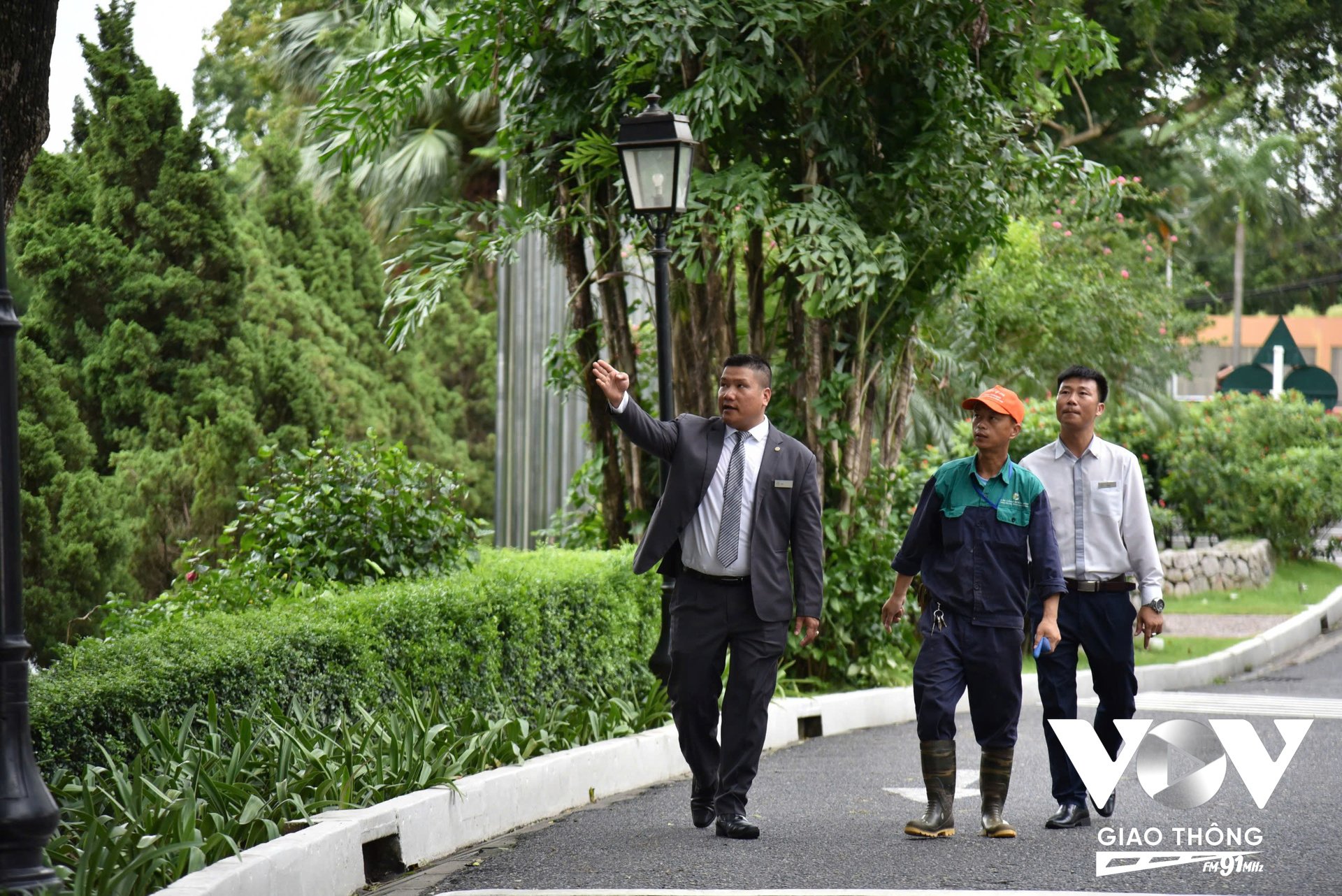 Một số cơ sở lưu trú, khách sạn chủ động các biện pháp an toàn như khảo sát, cắt tỉa cây xanh, đảm bảo an toàn trong thời điểm mưa bão