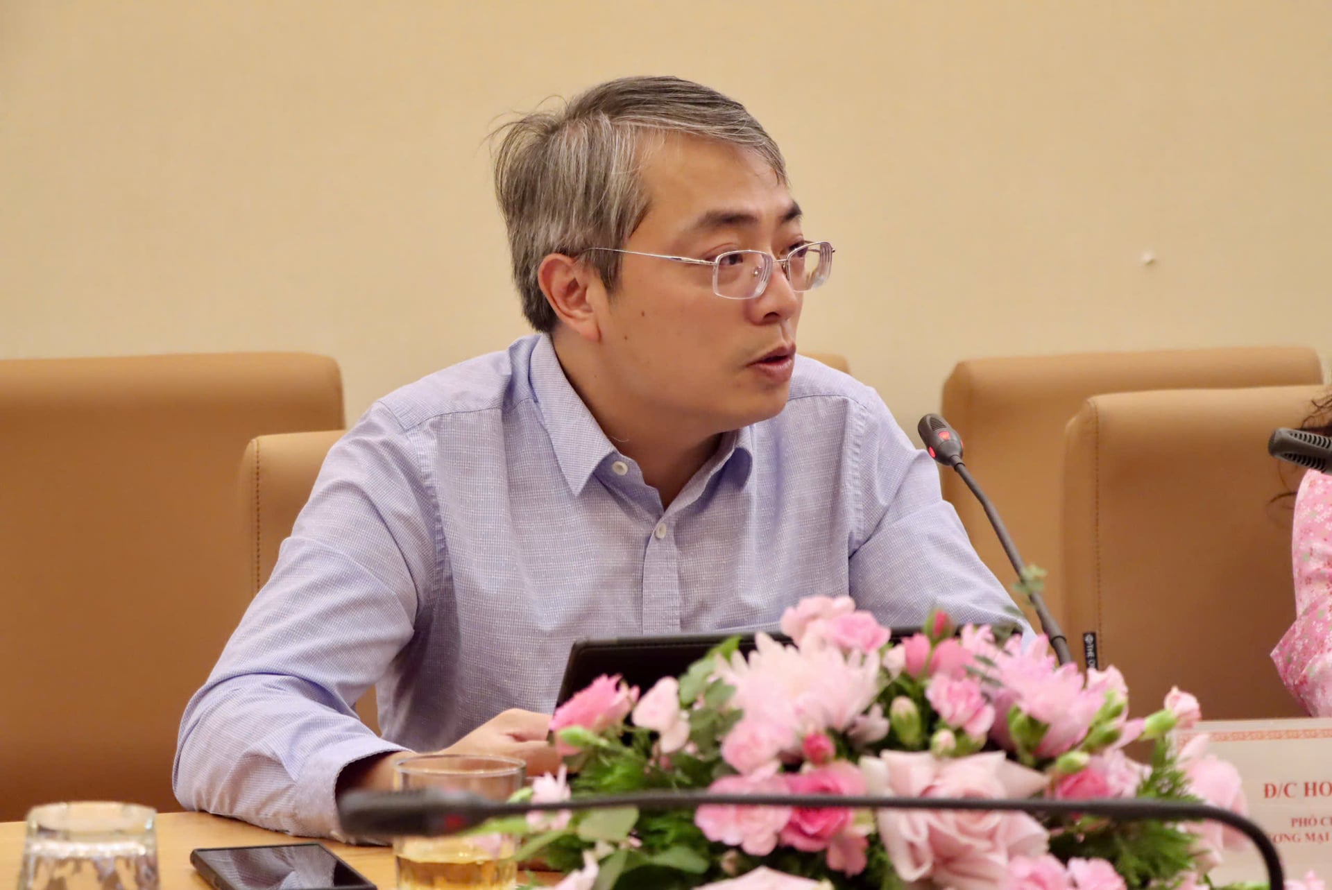 Ông Hoàng Ninh, Phó cục trưởng Cục Thương mại điện tử và Kinh tế số, Bộ Công thương (Ảnh - Bộ Công thương)