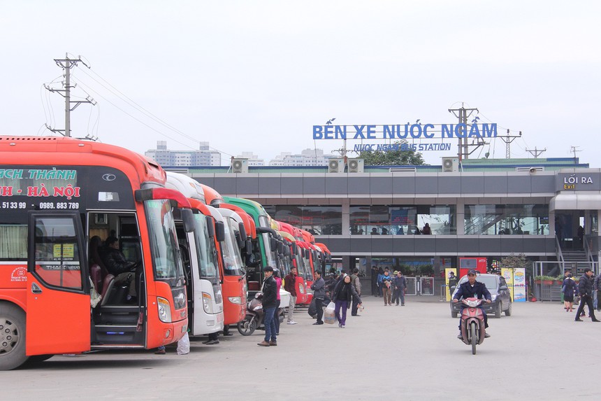 Hà Nội triển khai các giải pháp phục vụ vận tải khách dịp Tết 2020