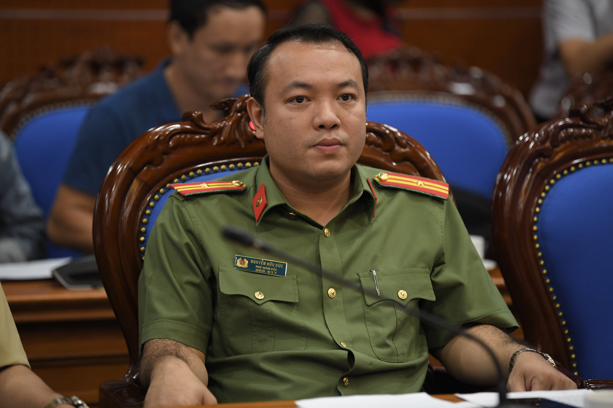 Ông Nguyễn Hữu Đức - Phó Giám đốc Công an tỉnh Hoà Bình