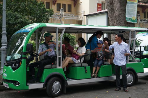 giải pháp phát triển phương tiện công cộng nhằm hạn chế xe cá nhân được thành phố đặc biệt chú trọng