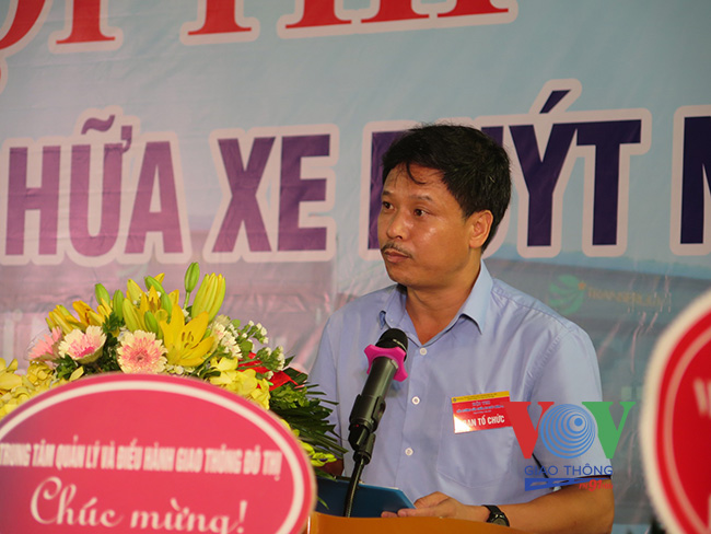 Ông Nguyễn Công Nhật – Phó Tổng giám đốc Transerco, trưởng ban tổ chức Hội thi 