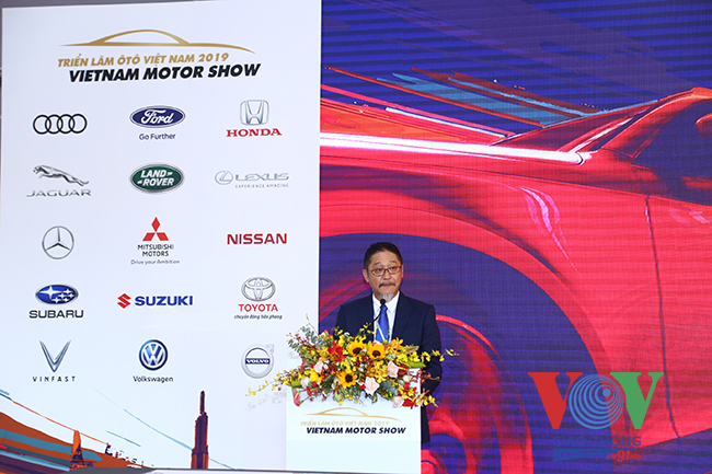 Ông Toru Kinoshita, Chủ tịch Hiệp hội Các nhà sản xuất ô tô Việt Nam (VAMA) 