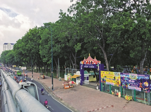 Công viên Gia Định, một trong những mảng xanh lớn của TP. HCM