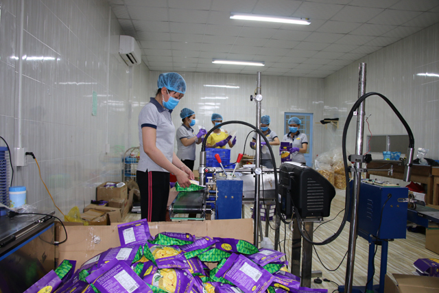 Quy trình sản xuất tại Công ty TNHH MTV Nam Huy Đồng Tháp luôn đảm bảo an toàn vệ sinh thực phẩm