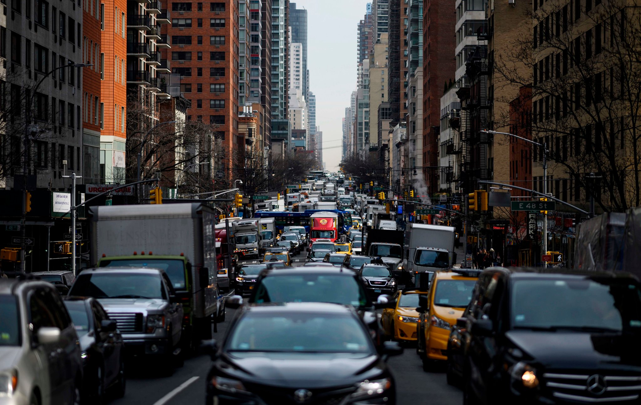 Số người thiệt mạng do tai nạn giao thông tại thành phố New York bất ngờ tăng đột biến vào năm ngoái. 