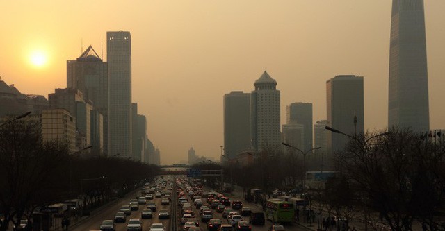 Ô nhiễm môi trường được cải thiện đáng kể ở Bắc Kinh vài năm trở lại đây. (Ảnh: Bloomberg)