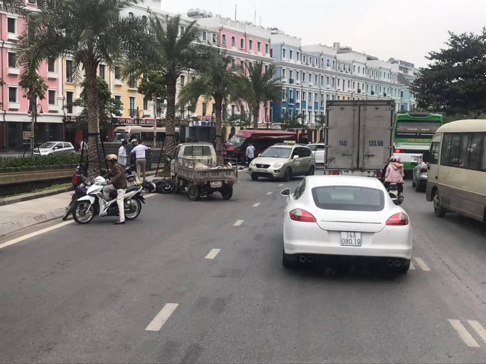 Quảng Ninh: Say rượu nôn trên xe, đâm liên hoàn khiến hai người bị thương