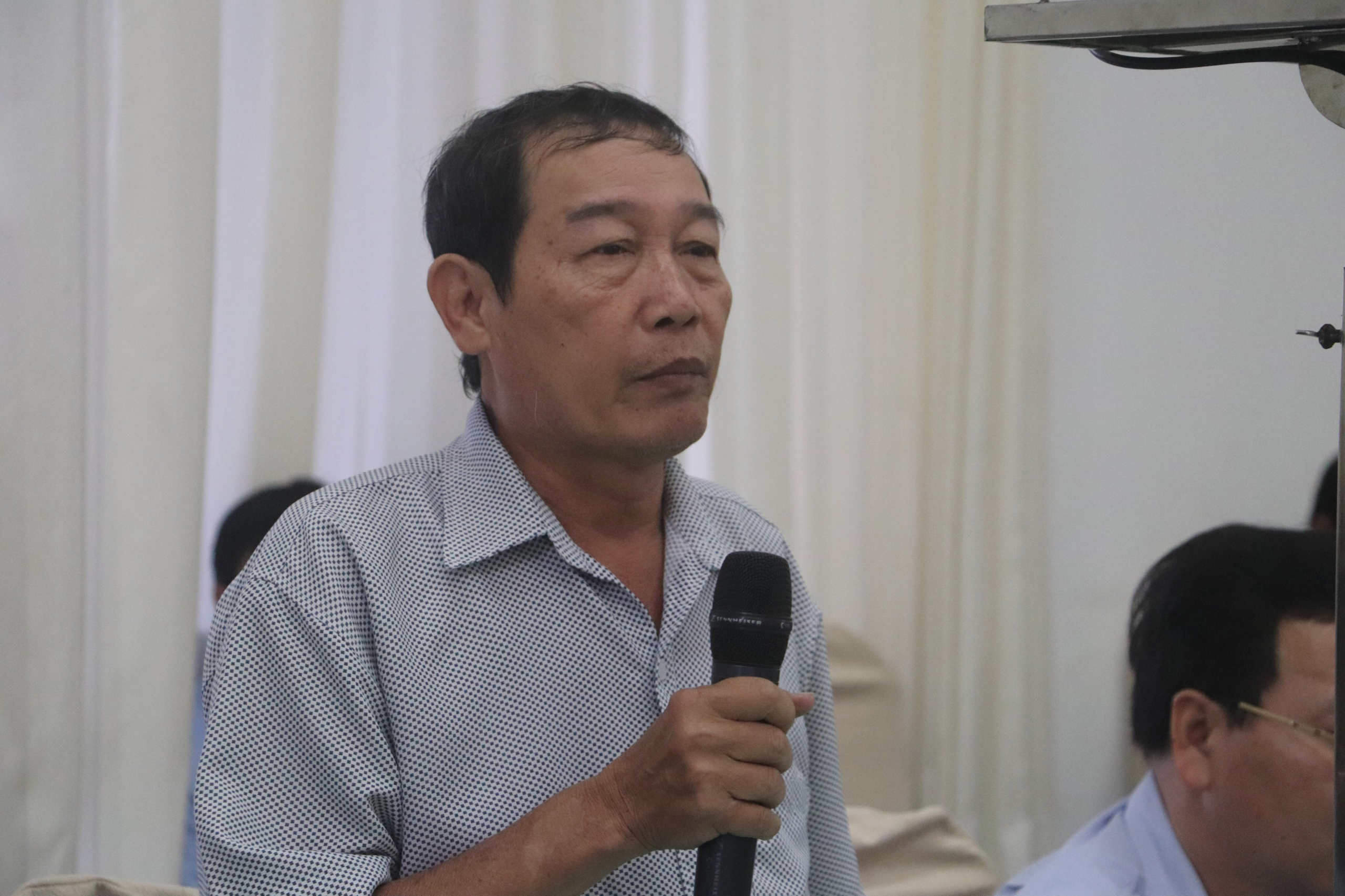 Ông Lê Đắc Cảnh – Phó Chánh Thanh tra TP Cần Thơ công bố kết quả thanh tra tại cuộc họp giao ban báo chí quý III/ 2020
