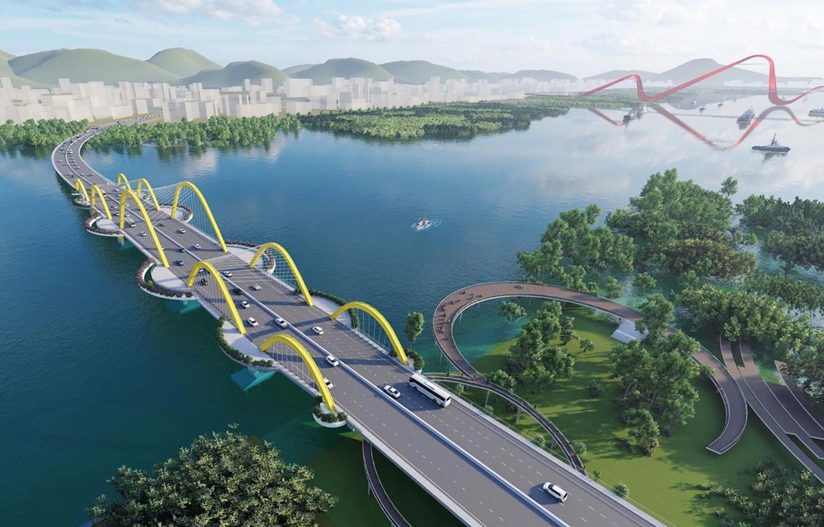 Cầu Cửa Lục 1 nối đôi bờ vịnh Cửa Lục sẽ giảm tải cho cầu Bãi Cháy, kết nối thuận lợi các khu vực thành phố Hạ Long