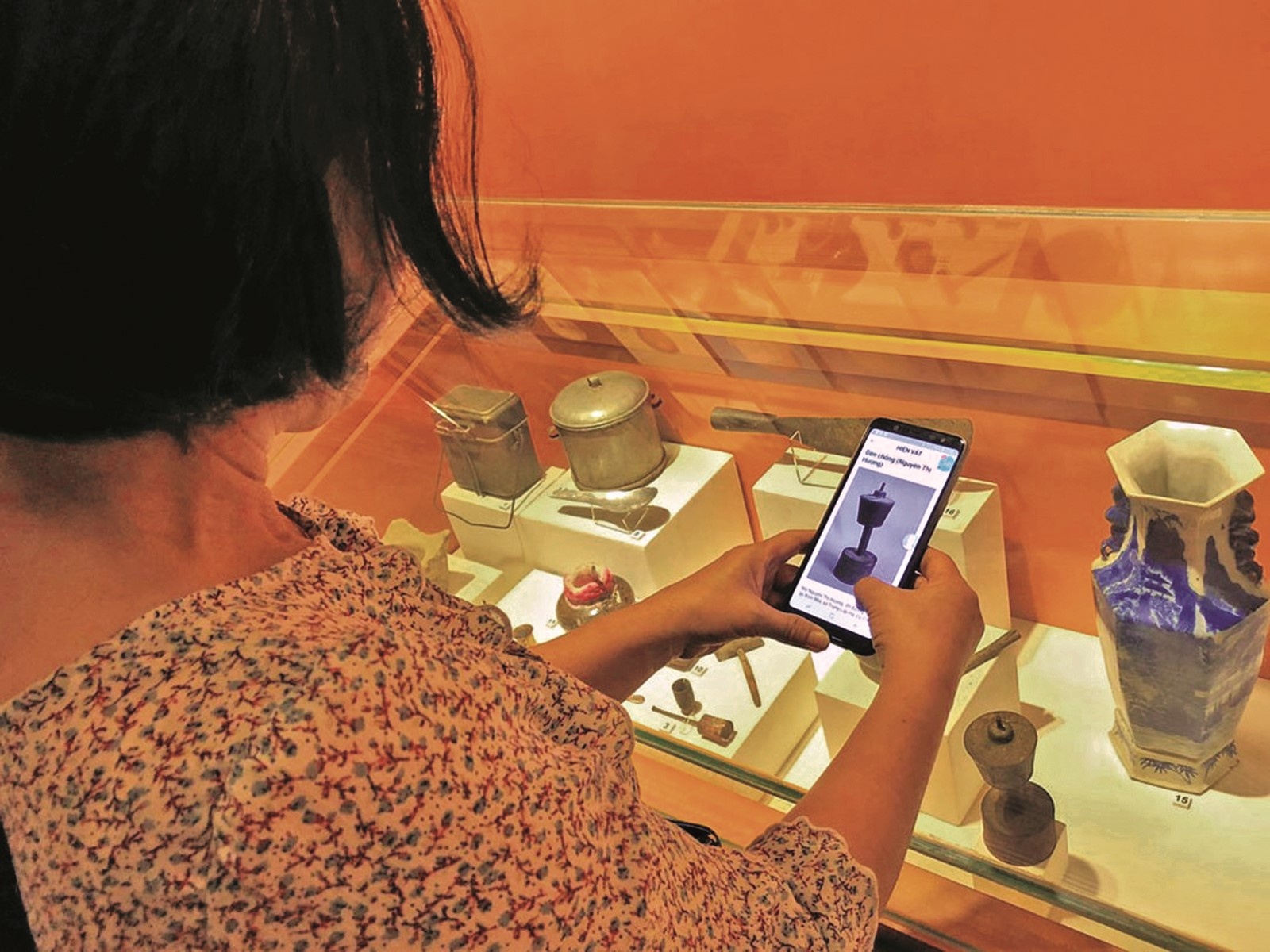 Nhiều bảo tàng ở nước ta đã ứng dụng công nghệ, giúp du khách có nhiều trải nghiệm mới mẻ