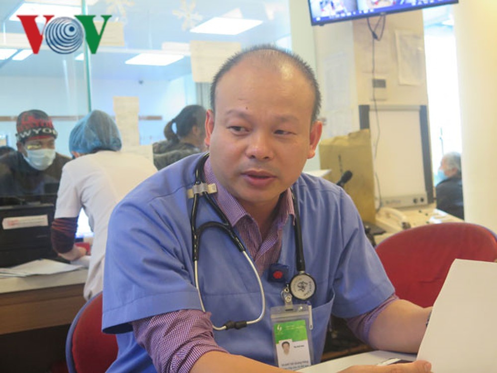 Tiến sĩ – Bác sĩ Trần Quang Thắng, Trưởng khoa cấp cứu và đột quỵ, Bệnh viện Lão khoa Trung ương