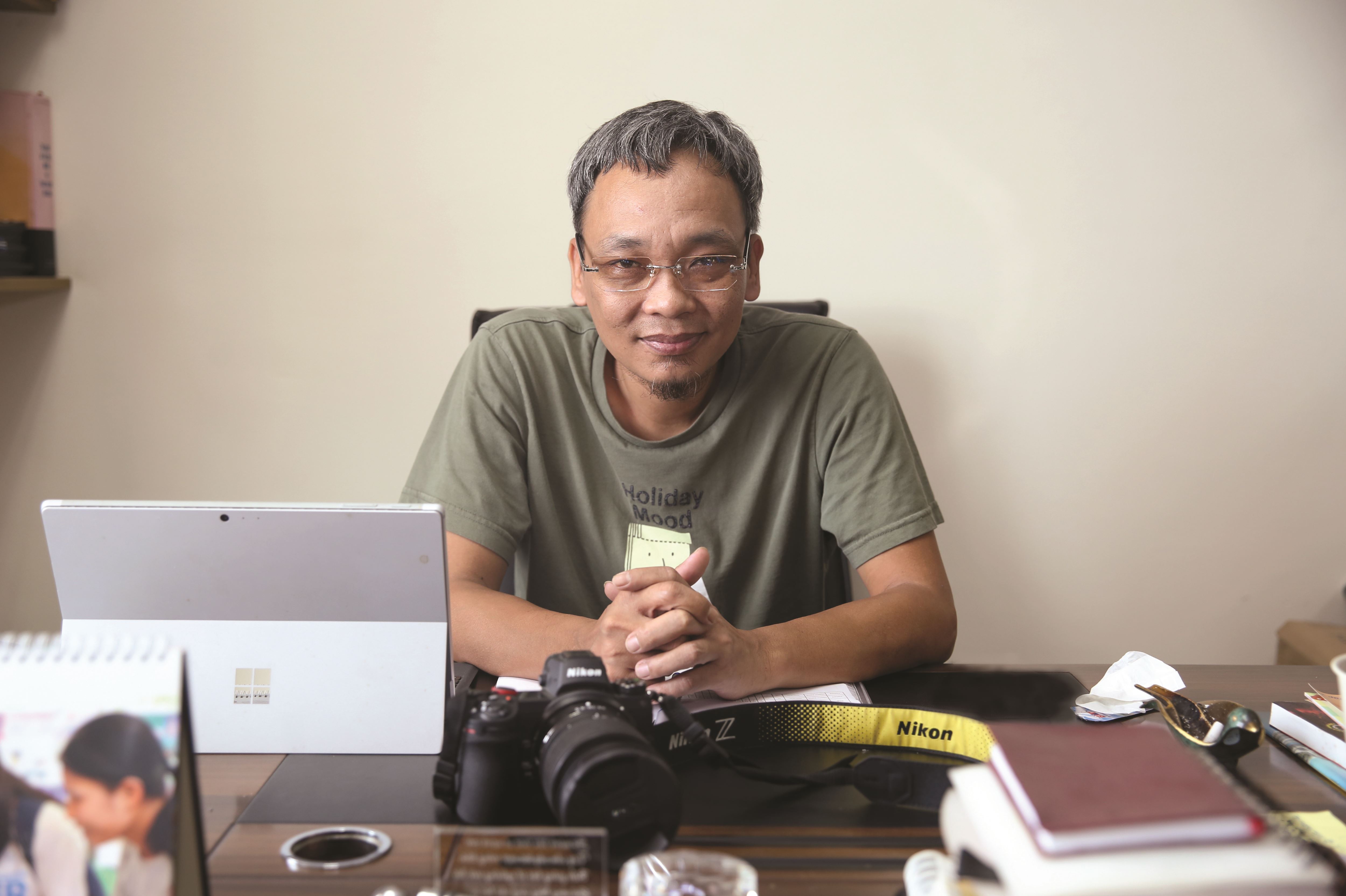 Nhà báo Phạm Trung Tuyến - Phó Giám đốc Kênh VOV Giao thông
