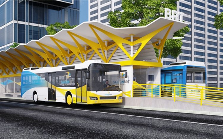 Tuyến BRT số 1 (dự án phát triển giao thông xanh TPHCM) sẽ triển khai trong năm 2021