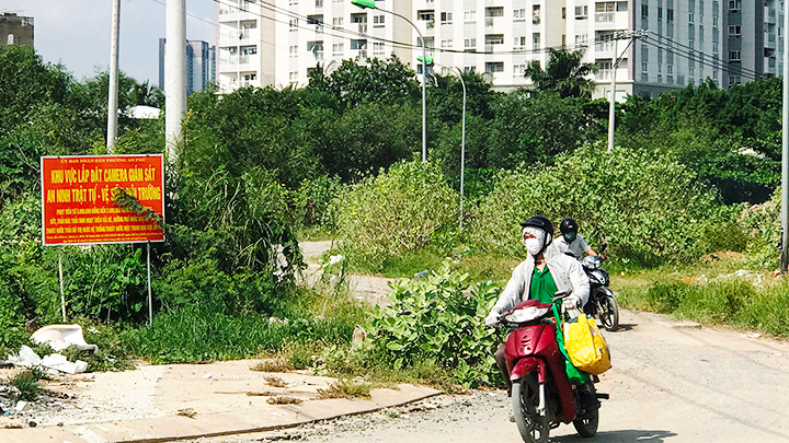 TP Hồ Chí Minh tăng cường giám sát môi trường bằng hệ thống camera. Ảnh: HÀ KIÊN (Báo Nhân Dân)