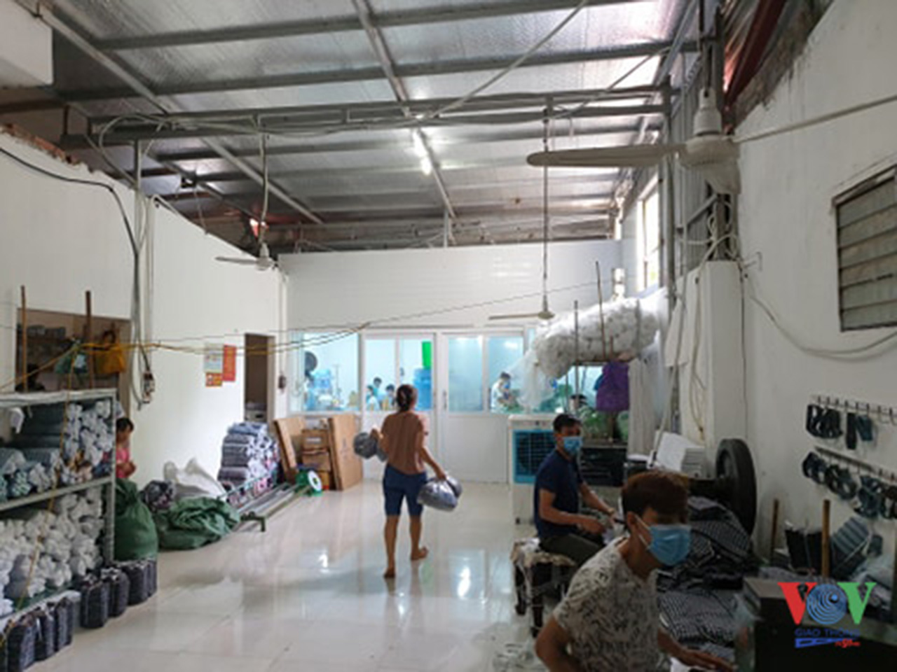 Cơ sở sản xuất khẩu trang ở Bắc Ninh