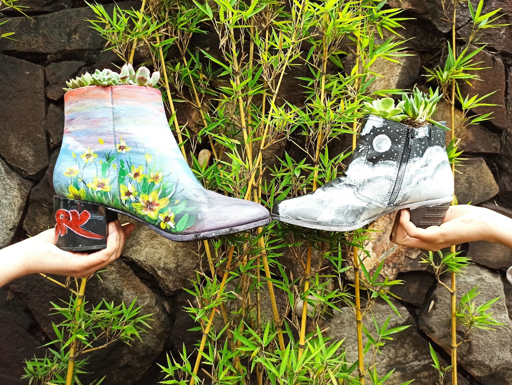 “Những đôi giày hạnh phúc” mang một sức sống mới, giá bán tùy vào người mua